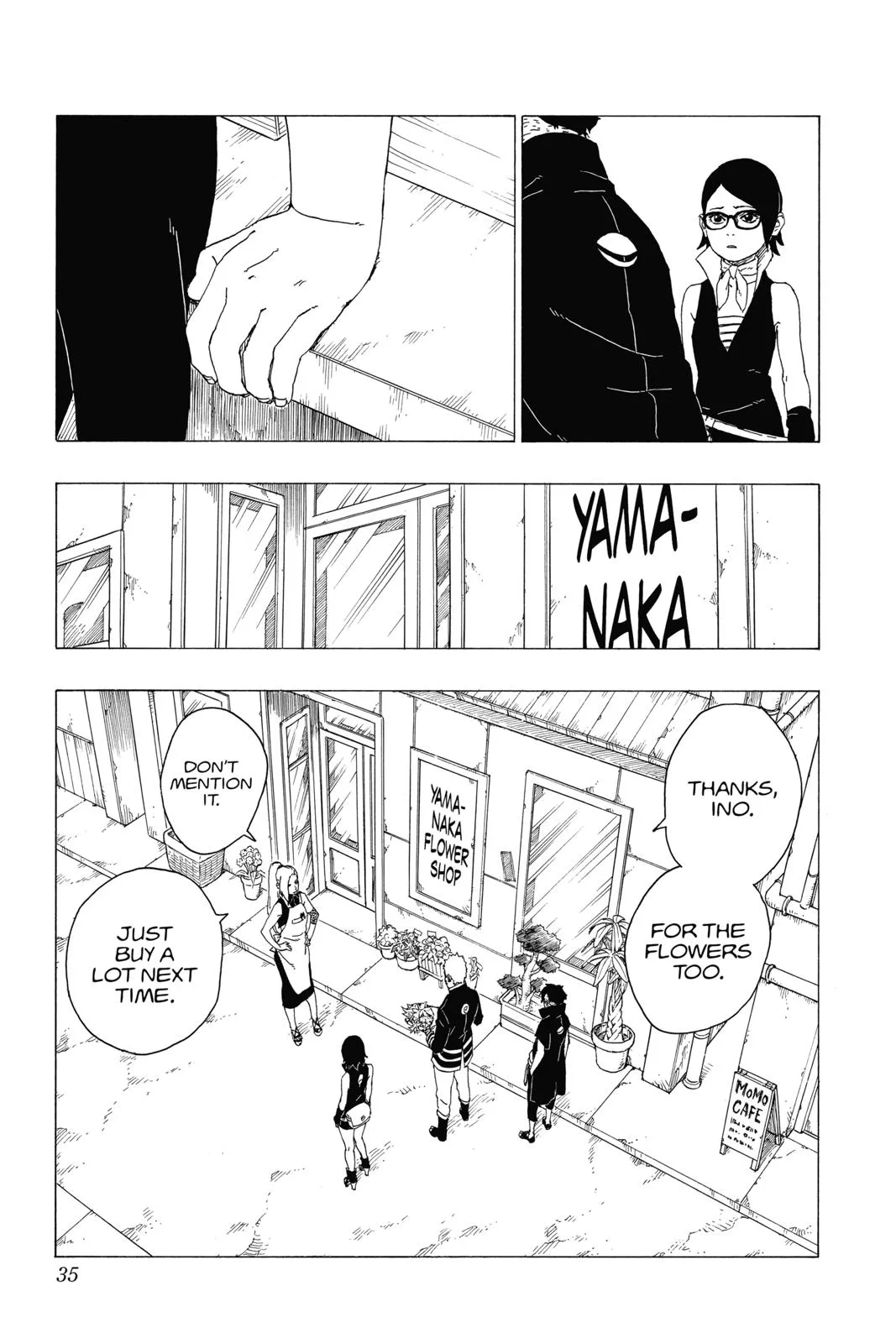 Boruto - Naruto Next Generations, chapter 28, page 35