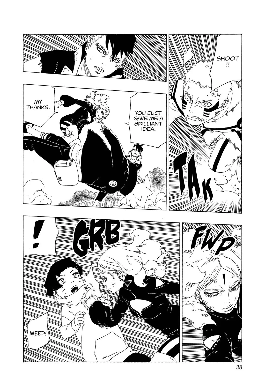 Boruto - Naruto Next Generations, chapter 32, page 38