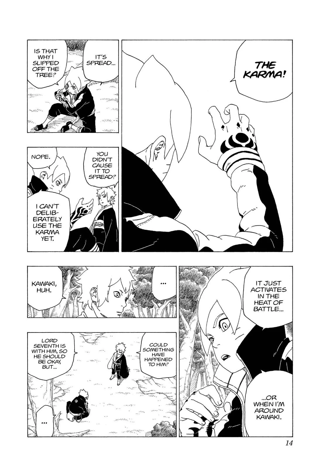 Boruto - Naruto Next Generations, chapter 36, page 13