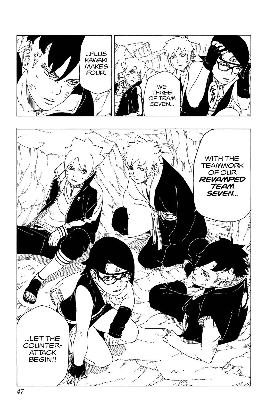 Boruto - Naruto Next Generations, chapter 40, page 47