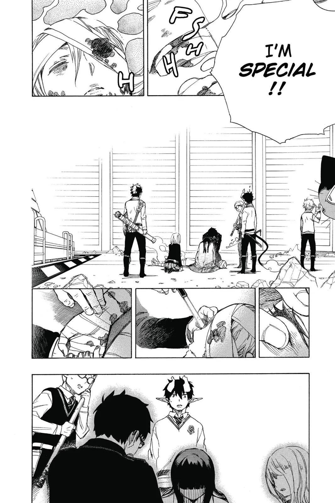 Blue Exorcist, chapter 62, page 2