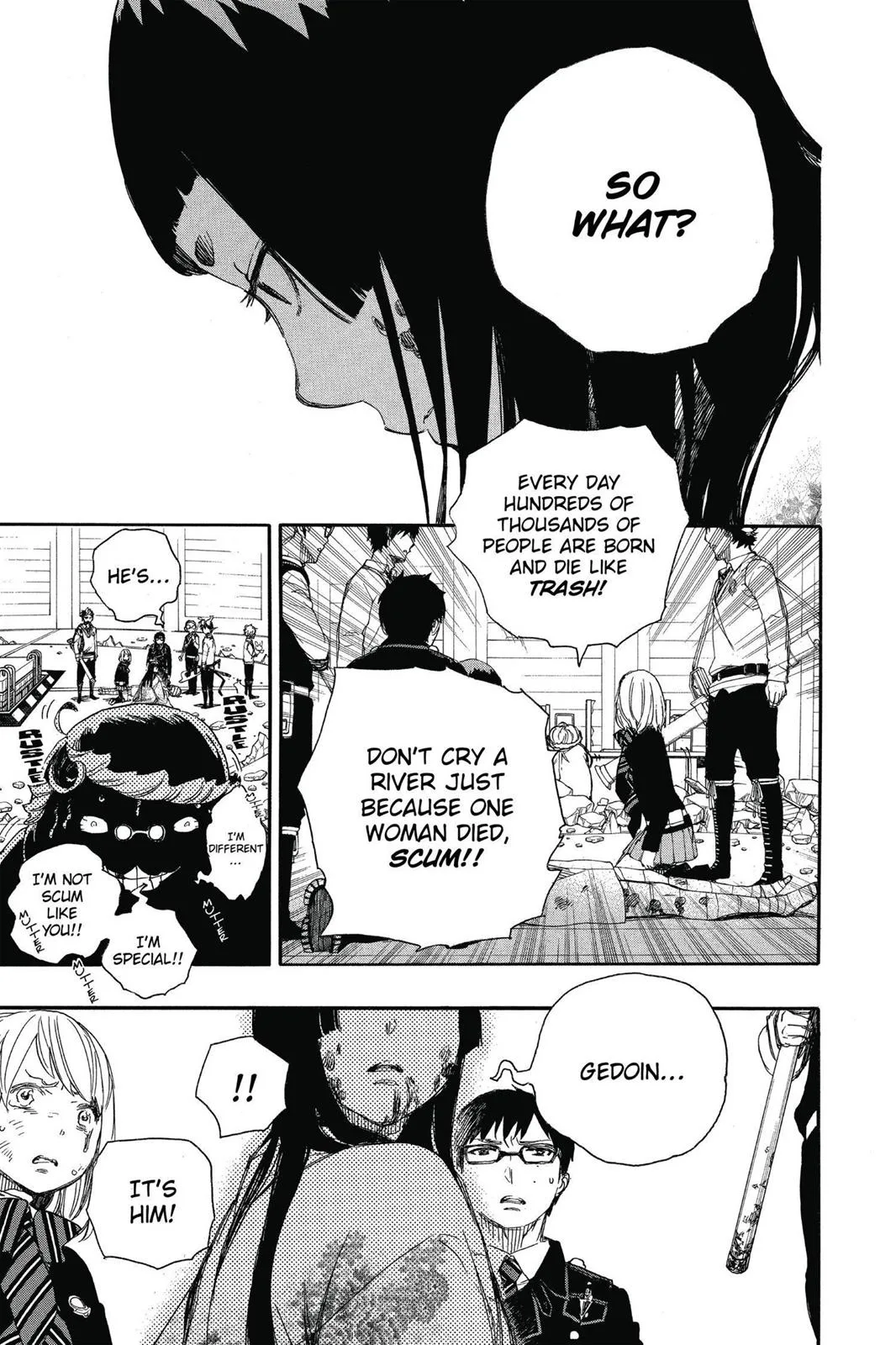 Blue Exorcist, chapter 62, page 5