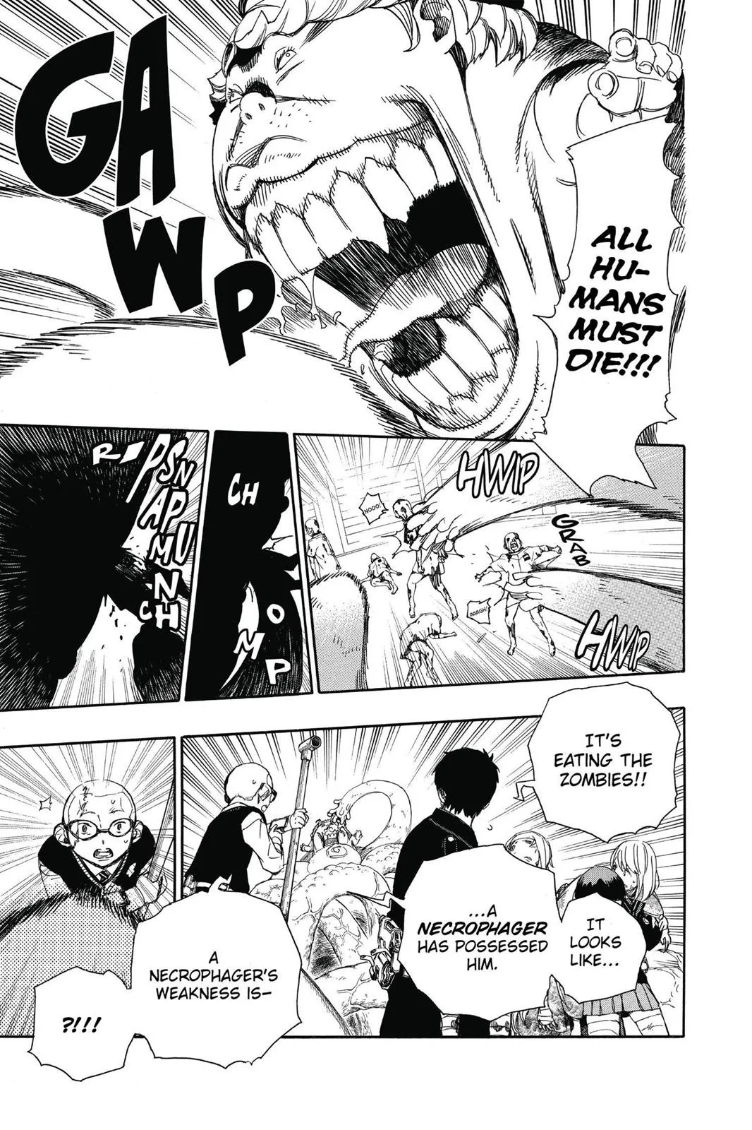 Blue Exorcist, chapter 62, page 11