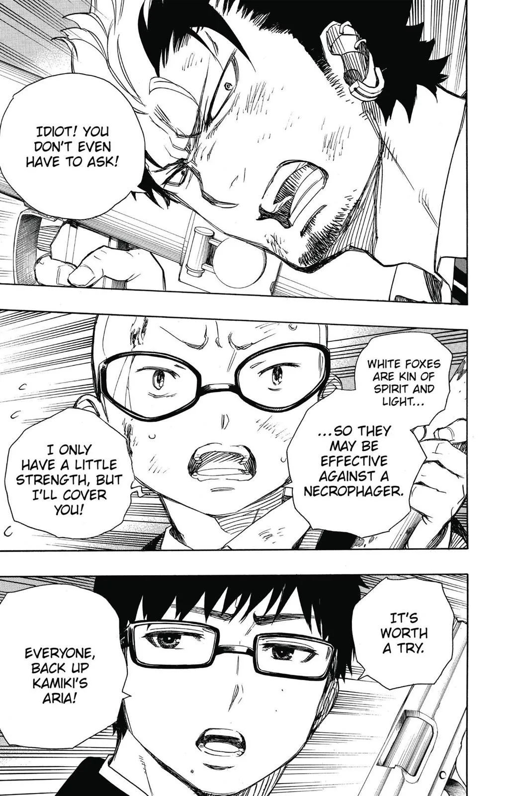 Blue Exorcist, chapter 62, page 22
