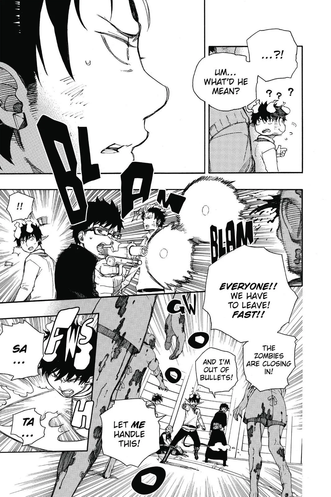 Blue Exorcist, chapter 63, page 15