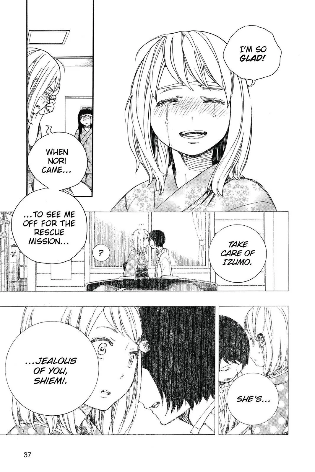 Blue Exorcist, chapter 63, page 37
