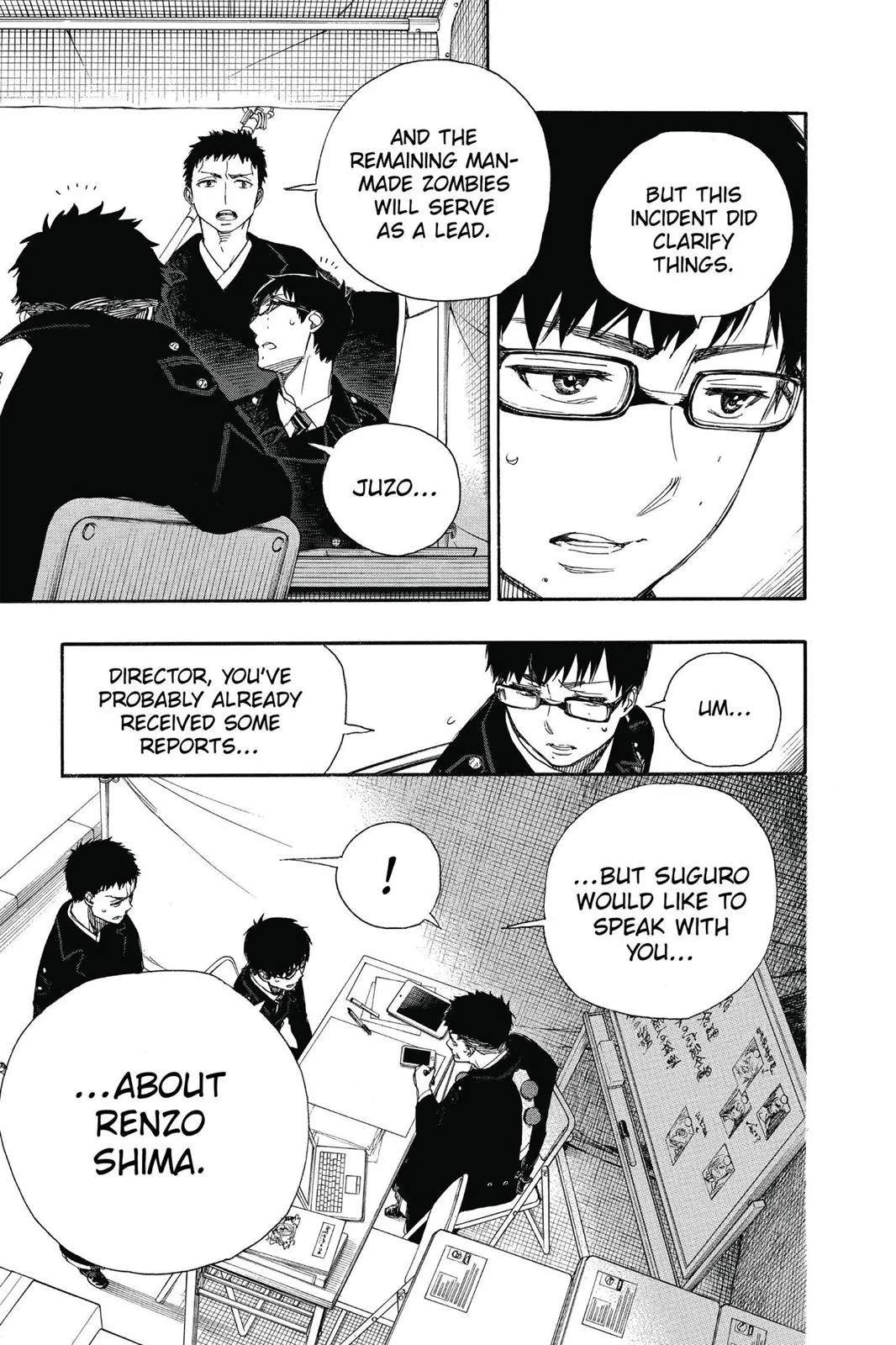 Blue Exorcist, chapter 64, page 3