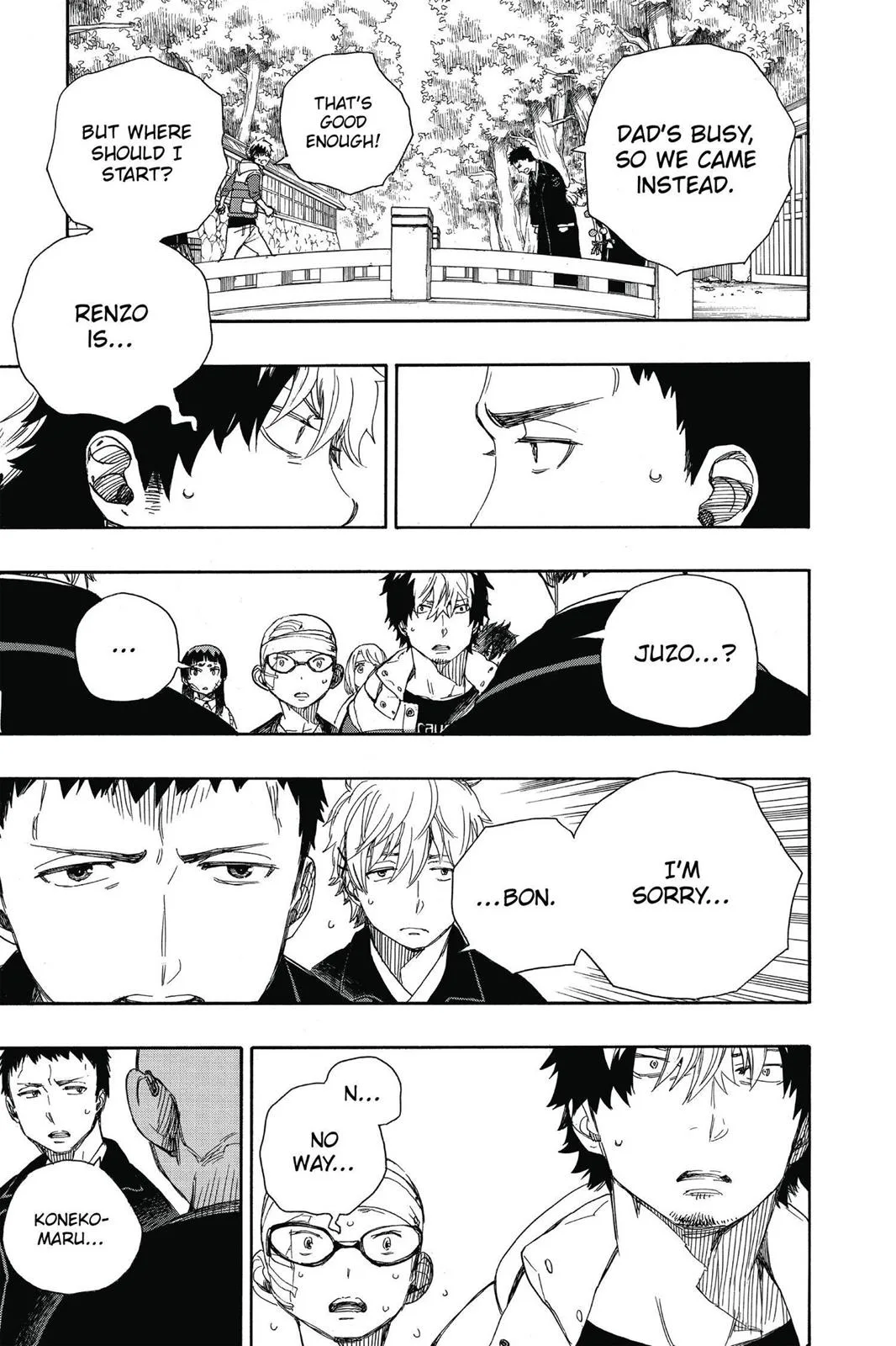 Blue Exorcist, chapter 64, page 9