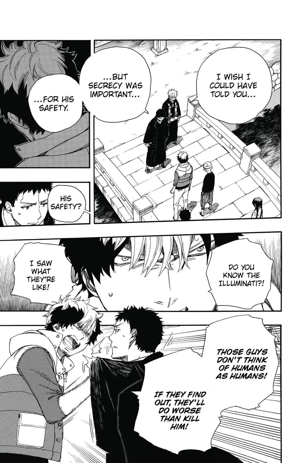 Blue Exorcist, chapter 64, page 11