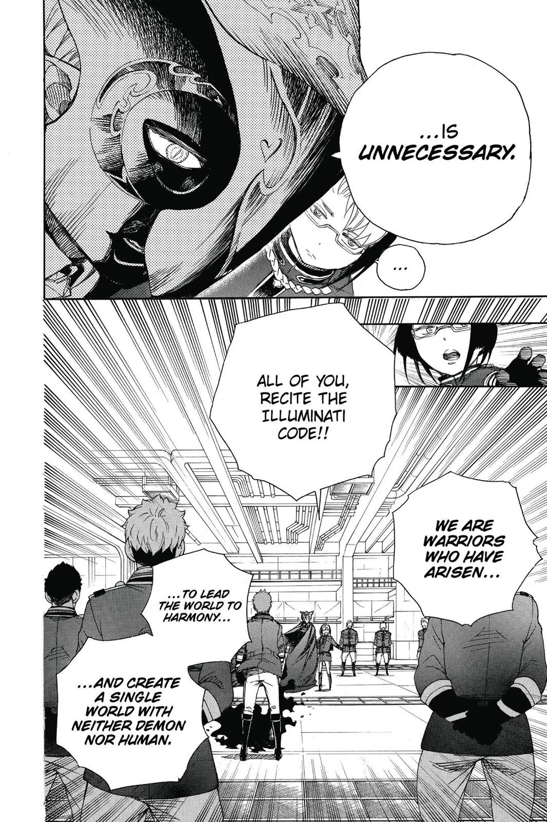 Blue Exorcist, chapter 64, page 22