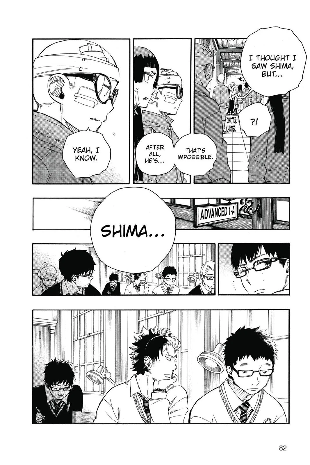 Blue Exorcist, chapter 65, page 6