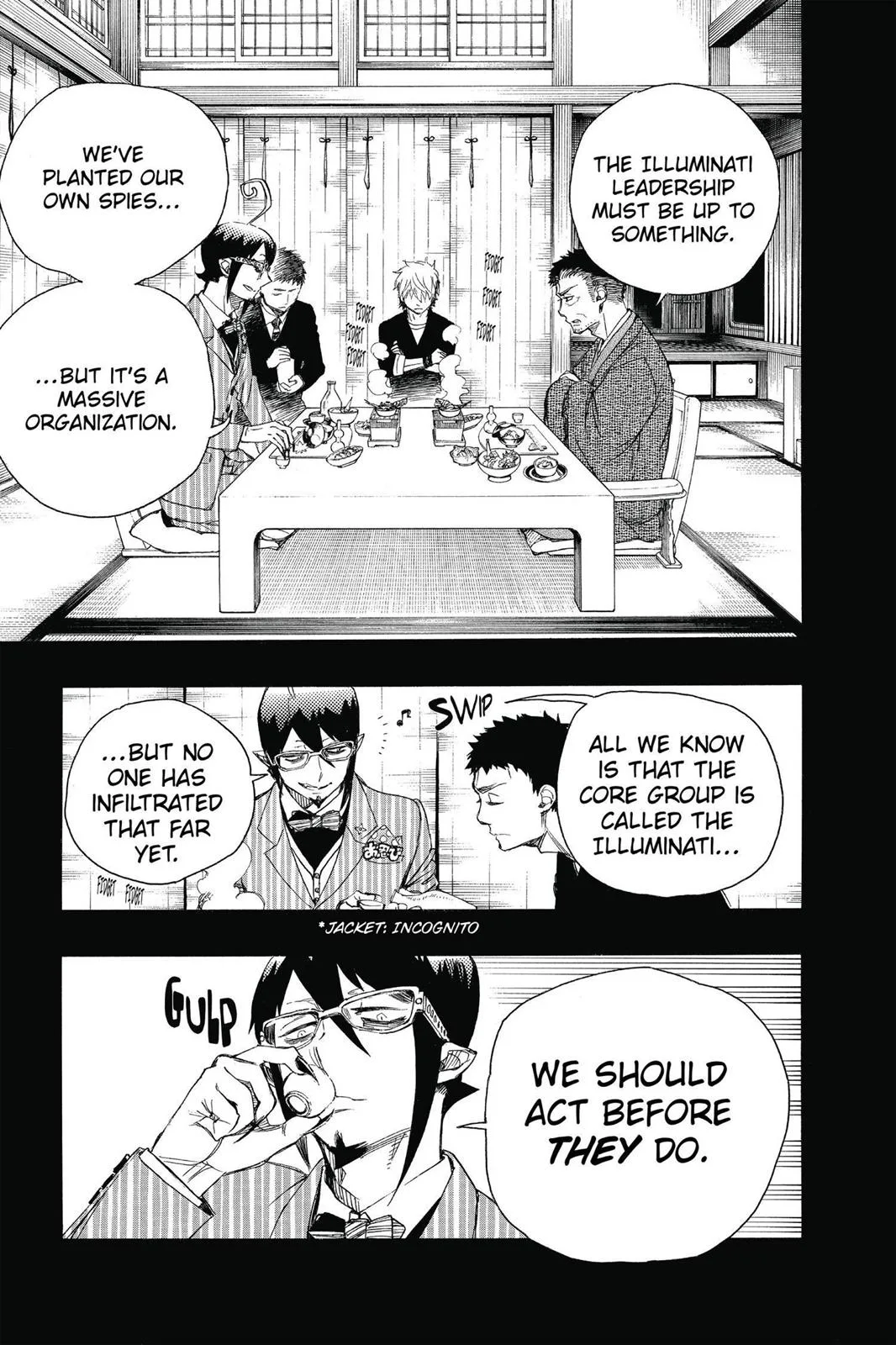 Blue Exorcist, chapter 65, page 9