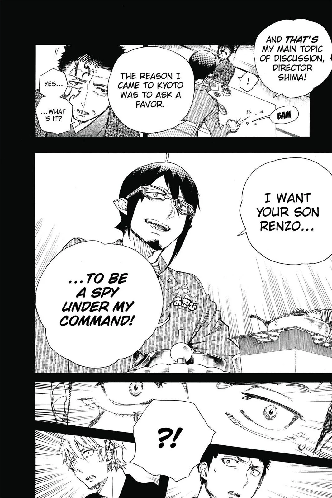 Blue Exorcist, chapter 65, page 10