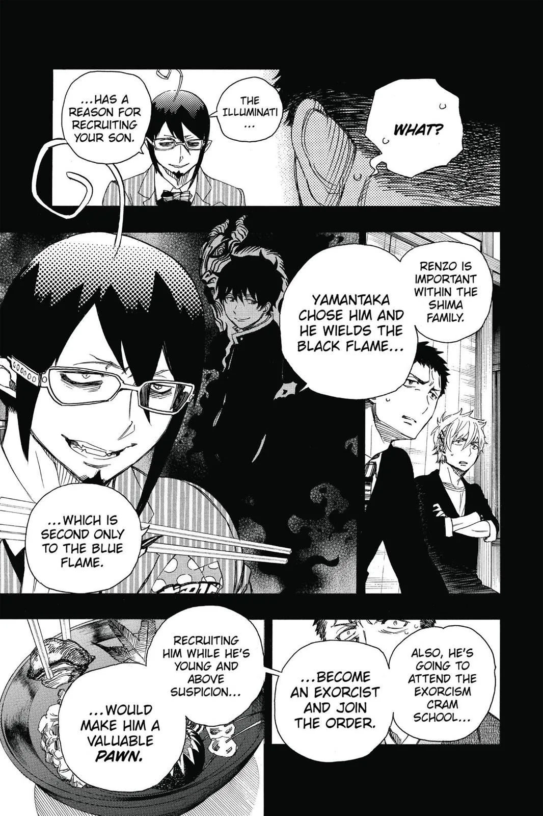 Blue Exorcist, chapter 65, page 11