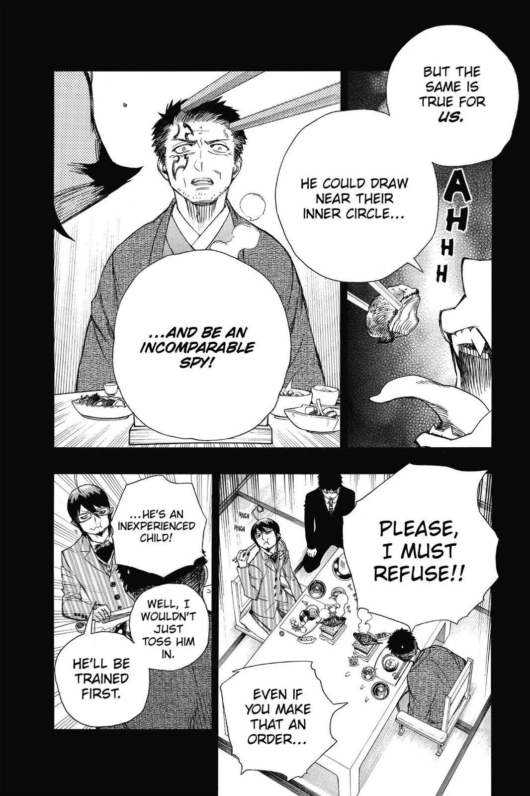 Blue Exorcist, chapter 65, page 12
