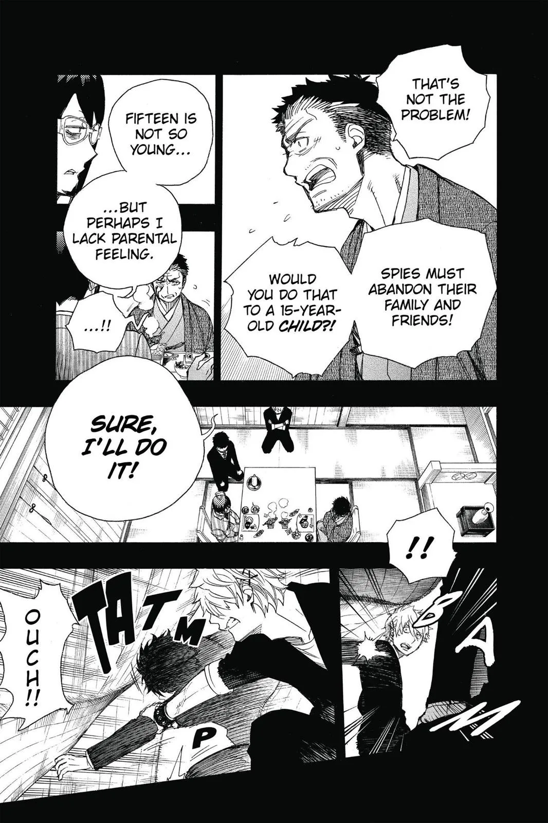 Blue Exorcist, chapter 65, page 13