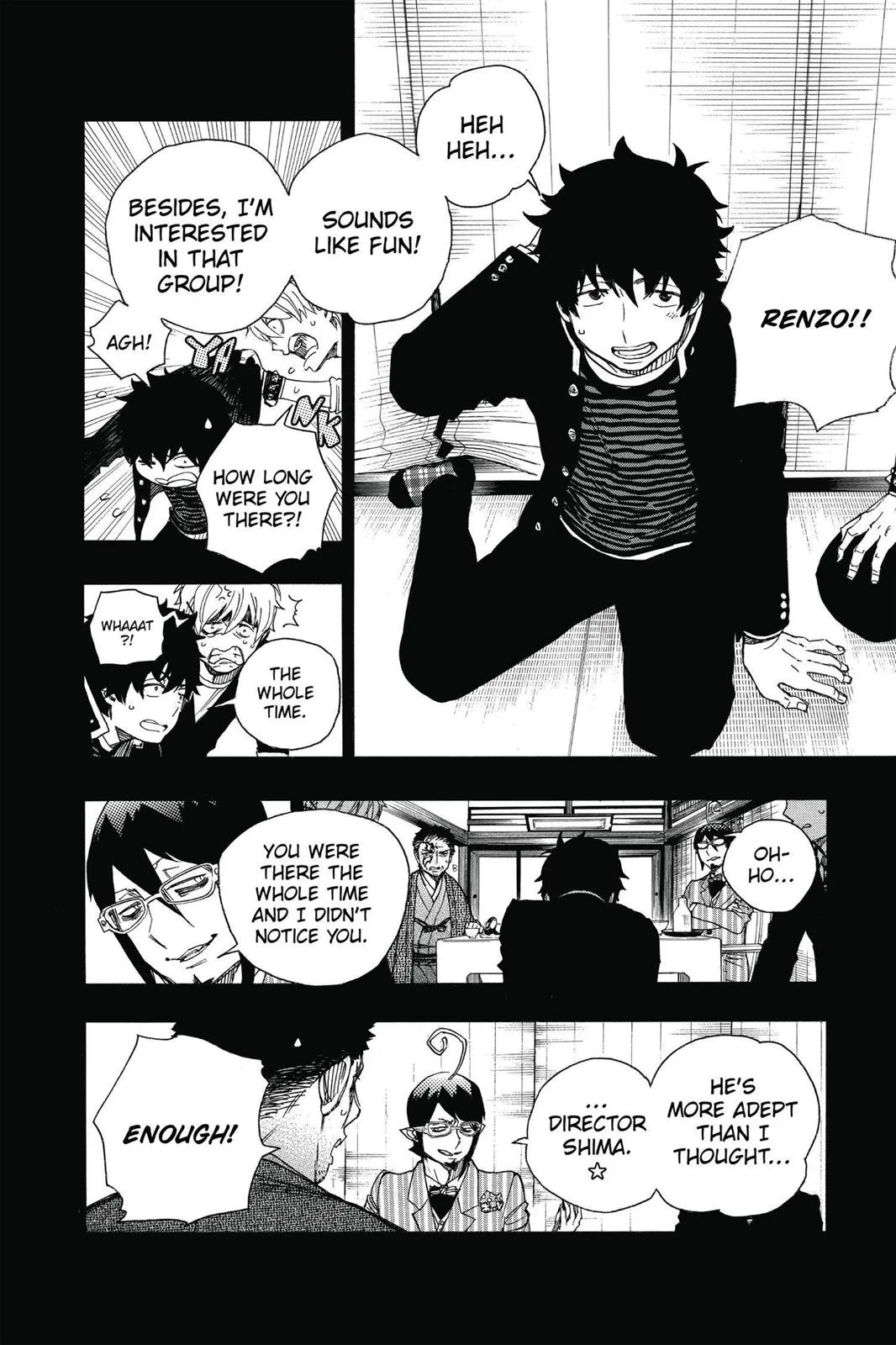 Blue Exorcist, chapter 65, page 14