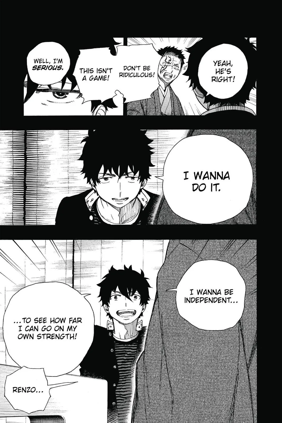Blue Exorcist, chapter 65, page 15
