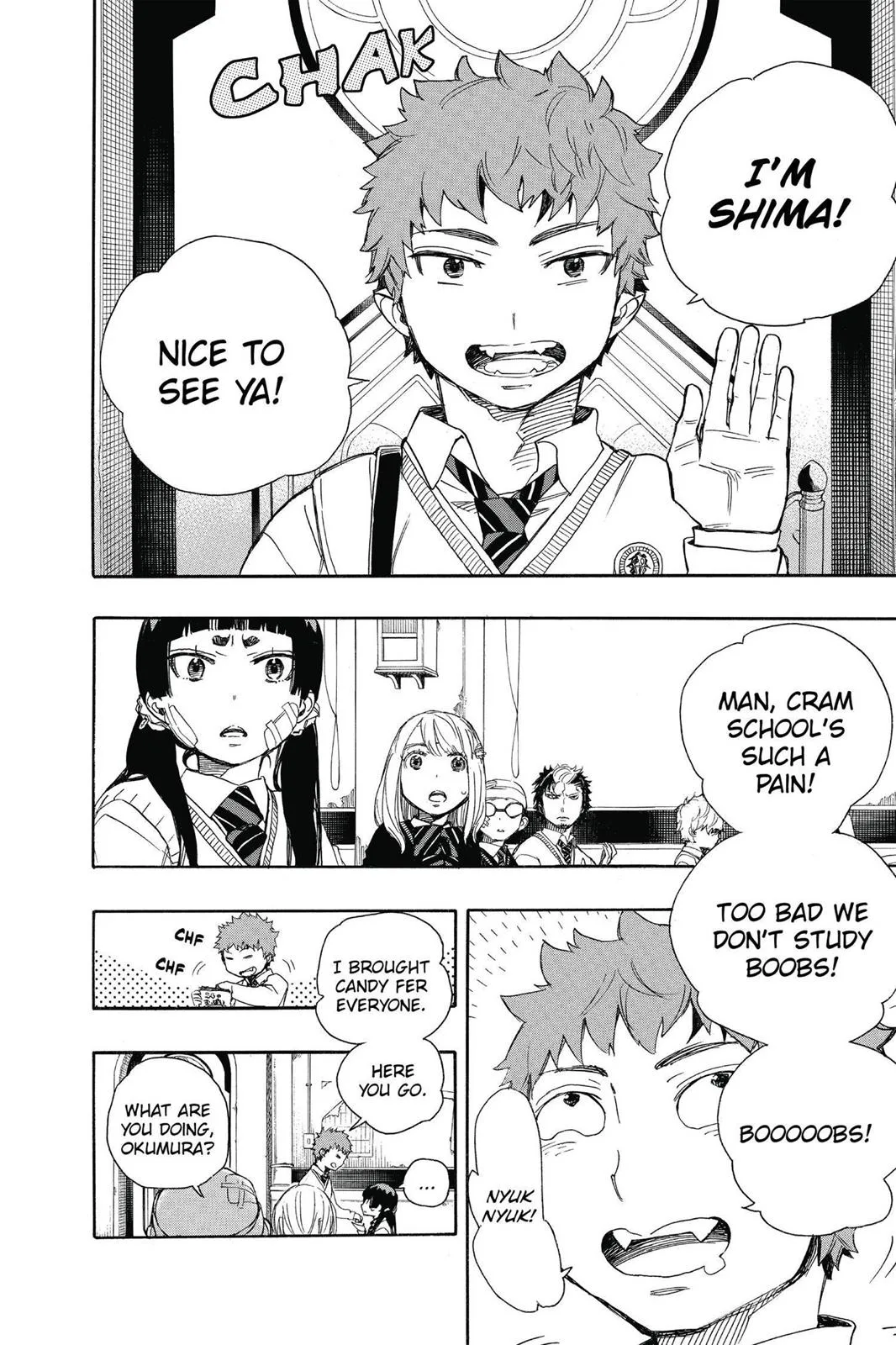 Blue Exorcist, chapter 65, page 18
