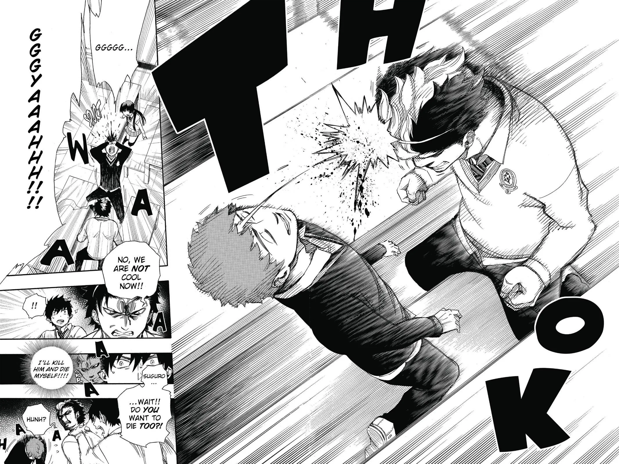 Blue Exorcist, chapter 65, page 28