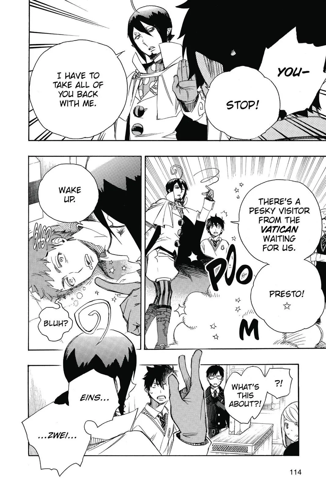 Blue Exorcist, chapter 66, page 2