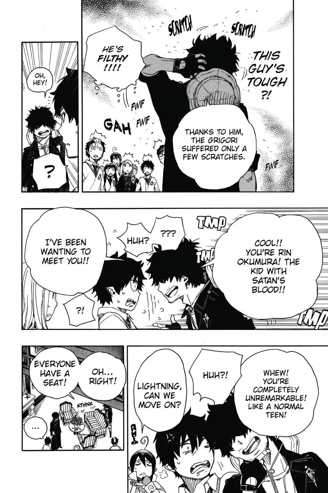 Blue Exorcist, chapter 66, page 6