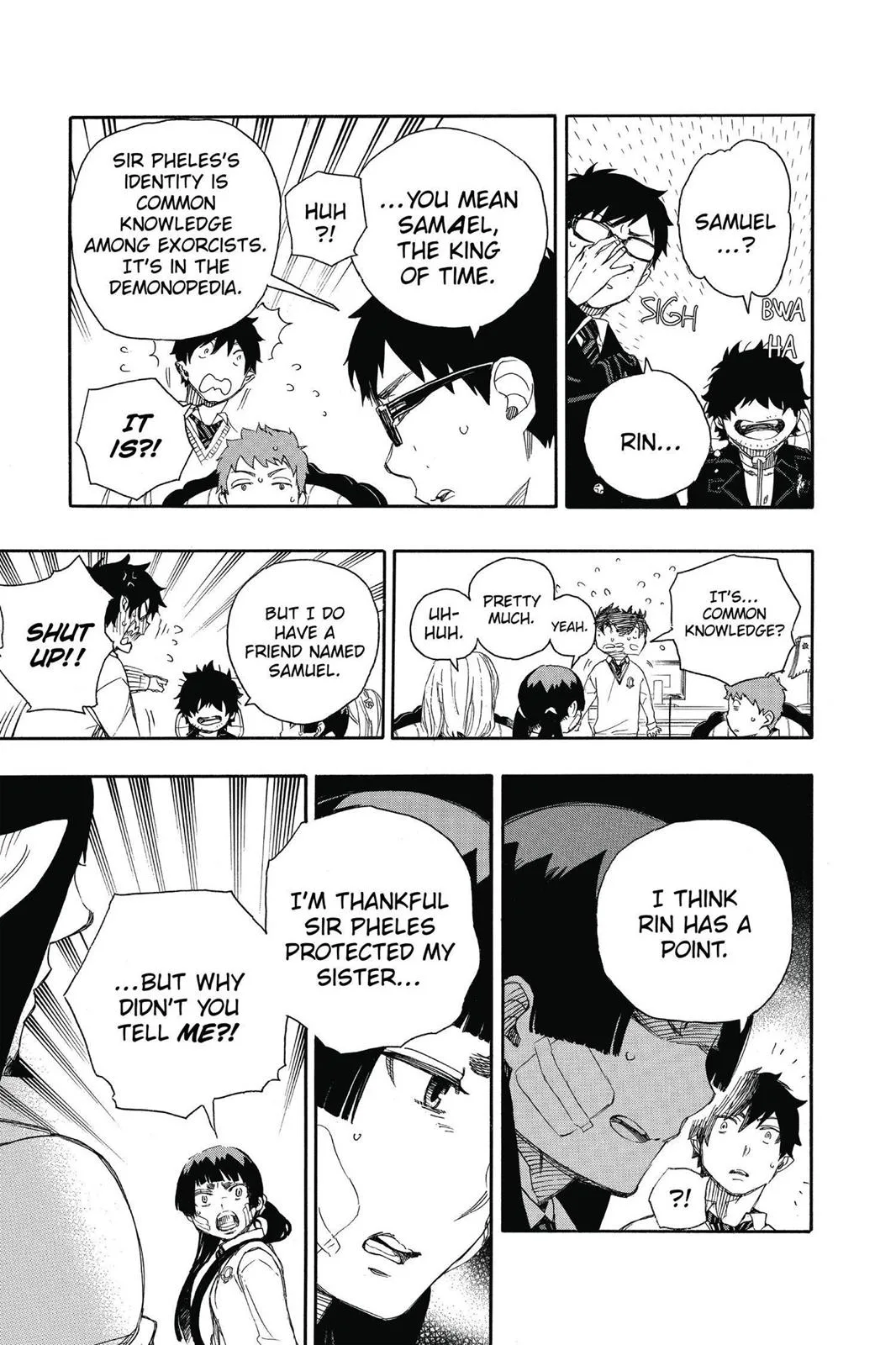 Blue Exorcist, chapter 66, page 15