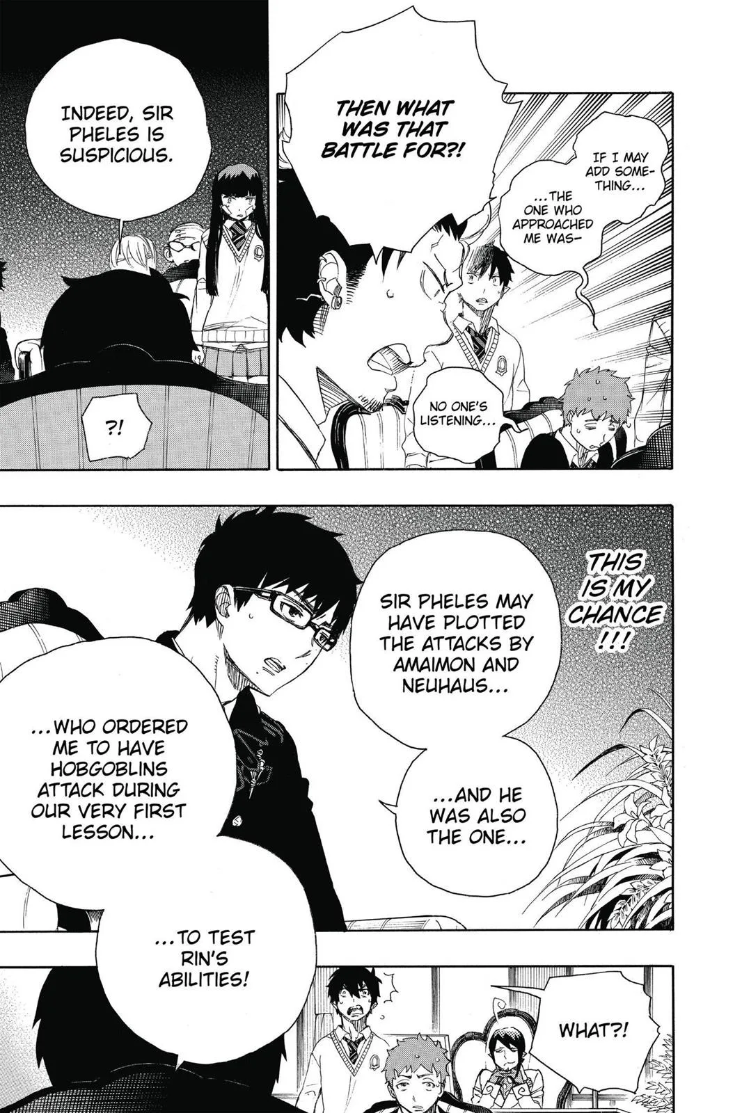 Blue Exorcist, chapter 66, page 17