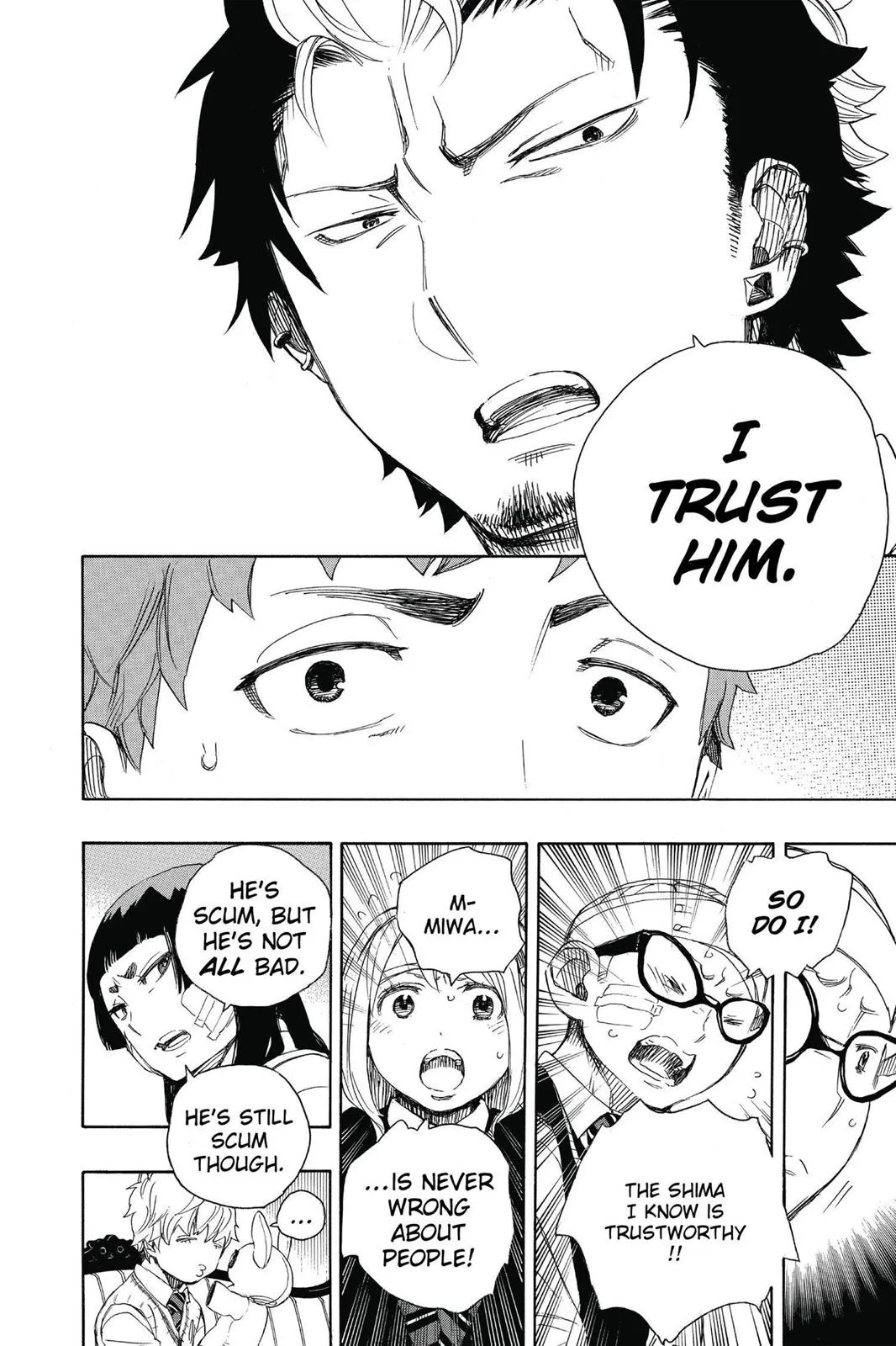 Blue Exorcist, chapter 66, page 27