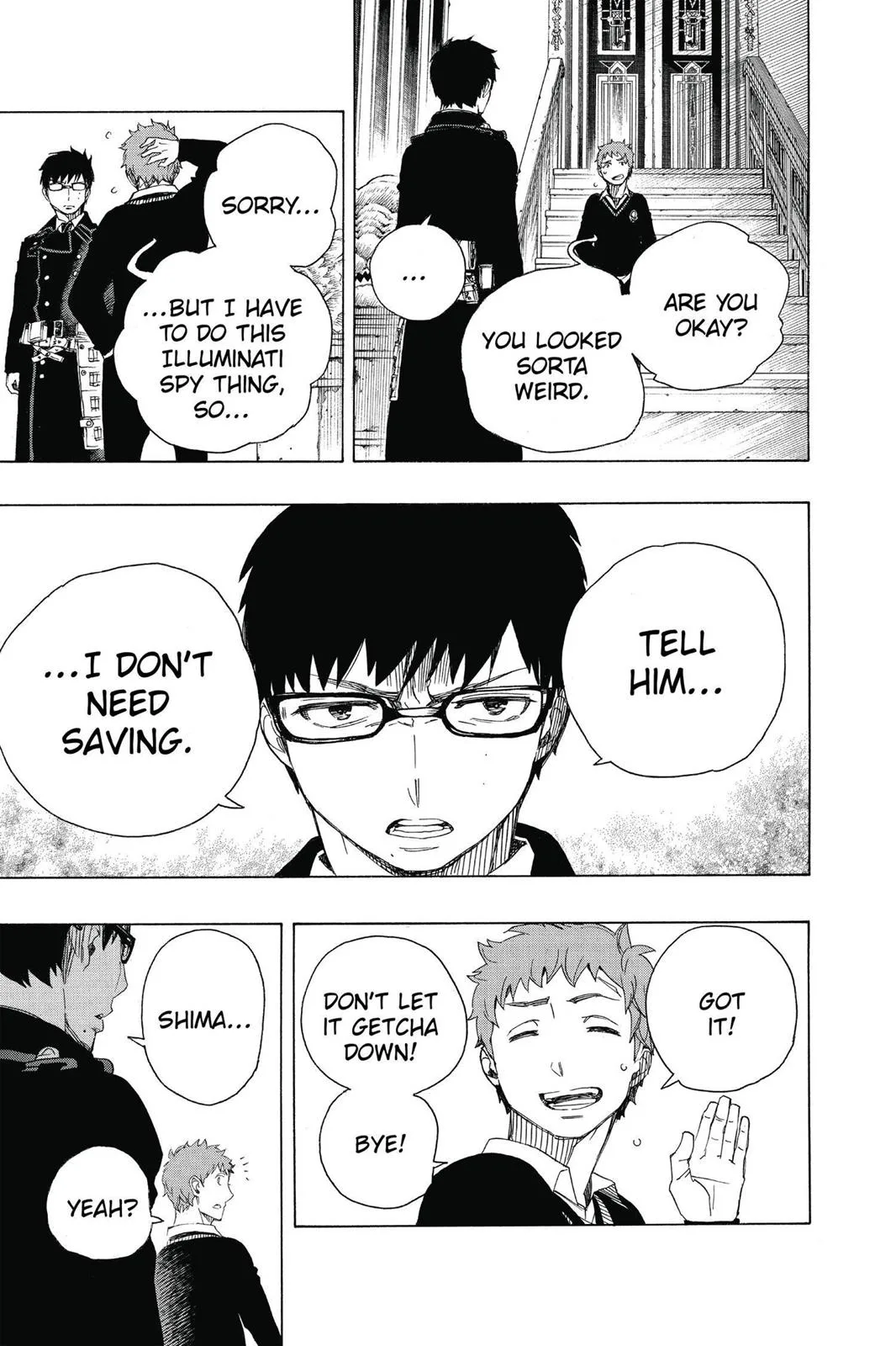 Blue Exorcist, chapter 67, page 22