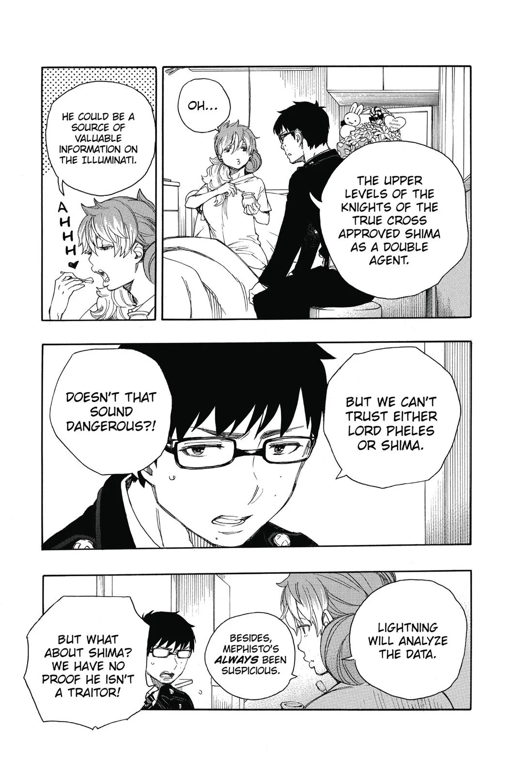 Blue Exorcist, chapter 68, page 11