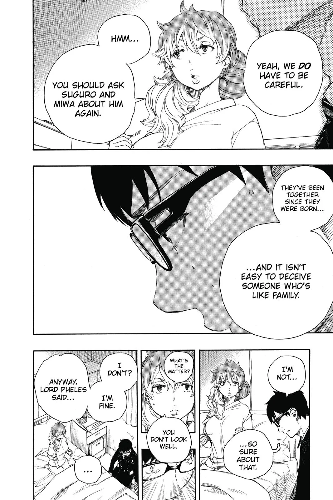 Blue Exorcist, chapter 68, page 12