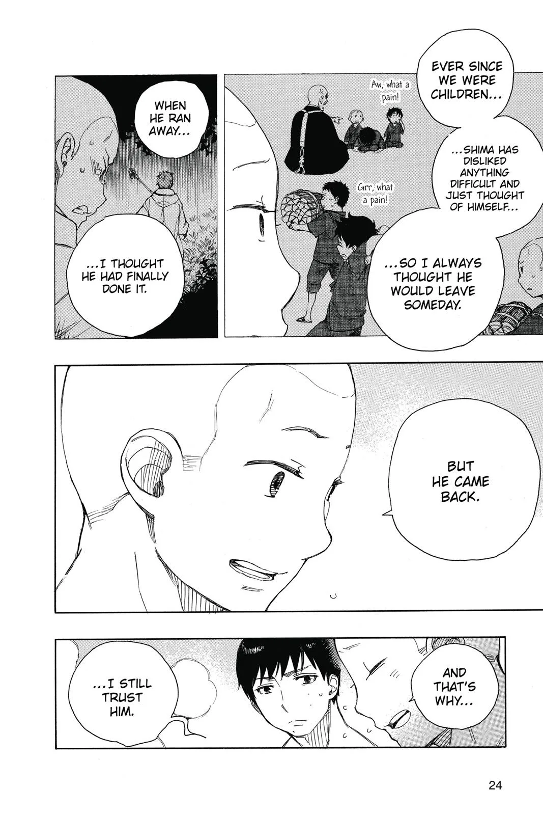 Blue Exorcist, chapter 68, page 24