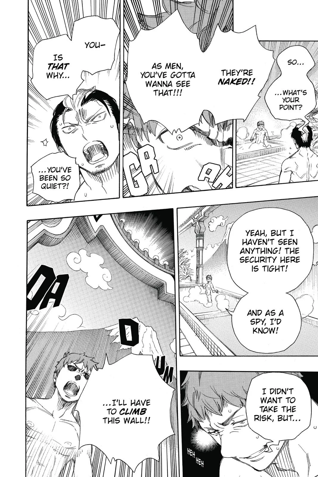 Blue Exorcist, chapter 68, page 28