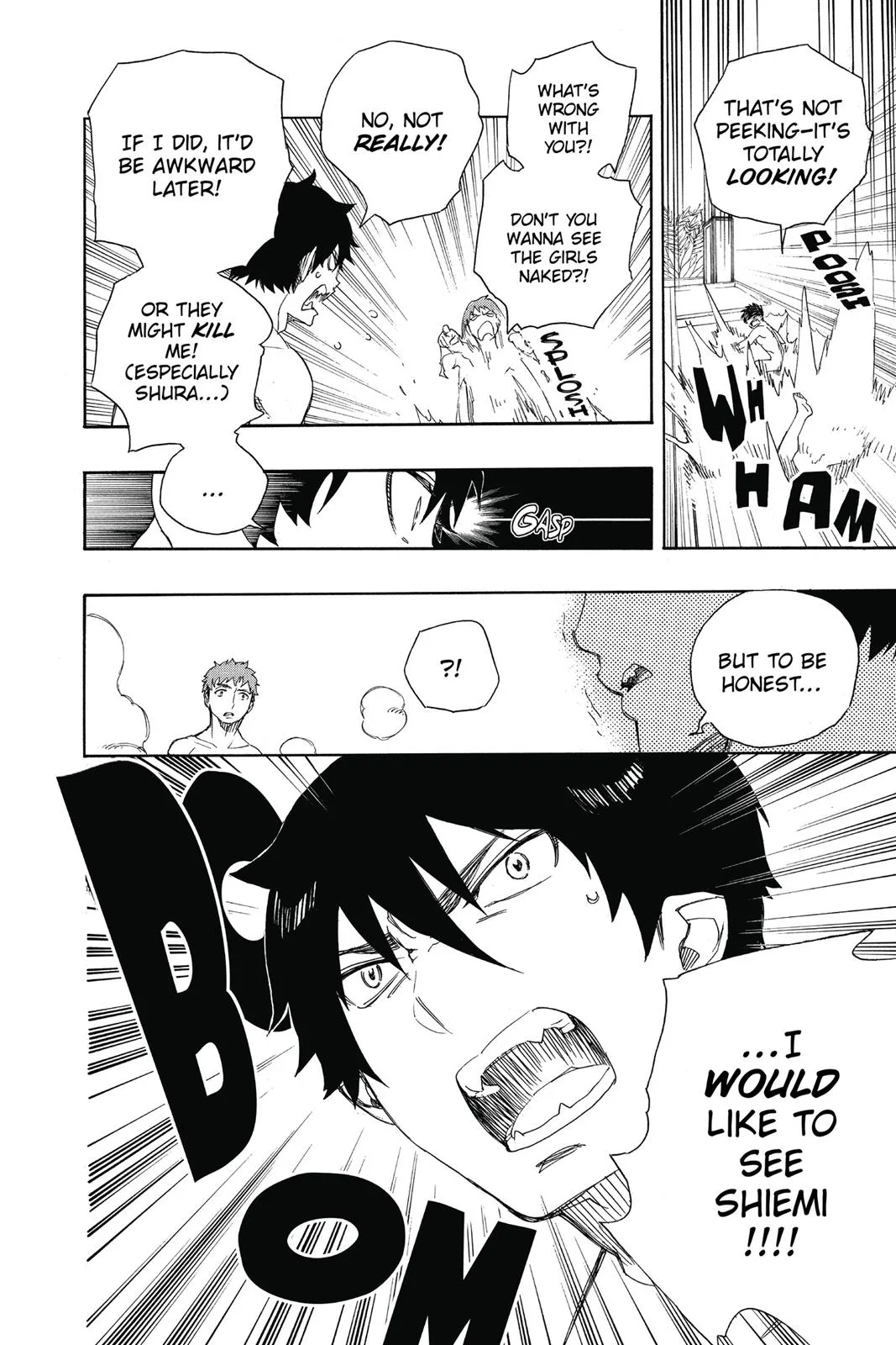 Blue Exorcist, chapter 68, page 30