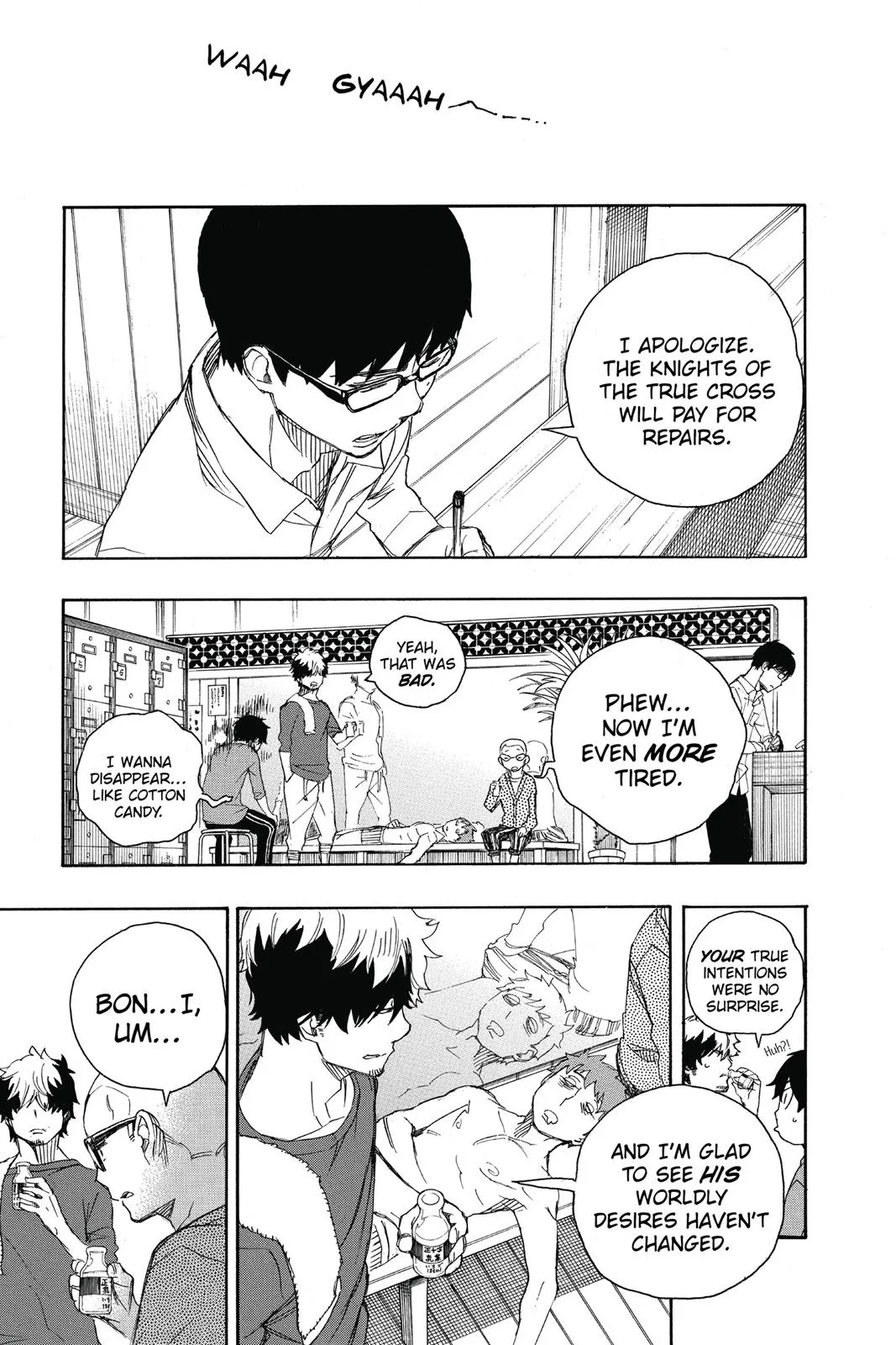 Blue Exorcist, chapter 68, page 37