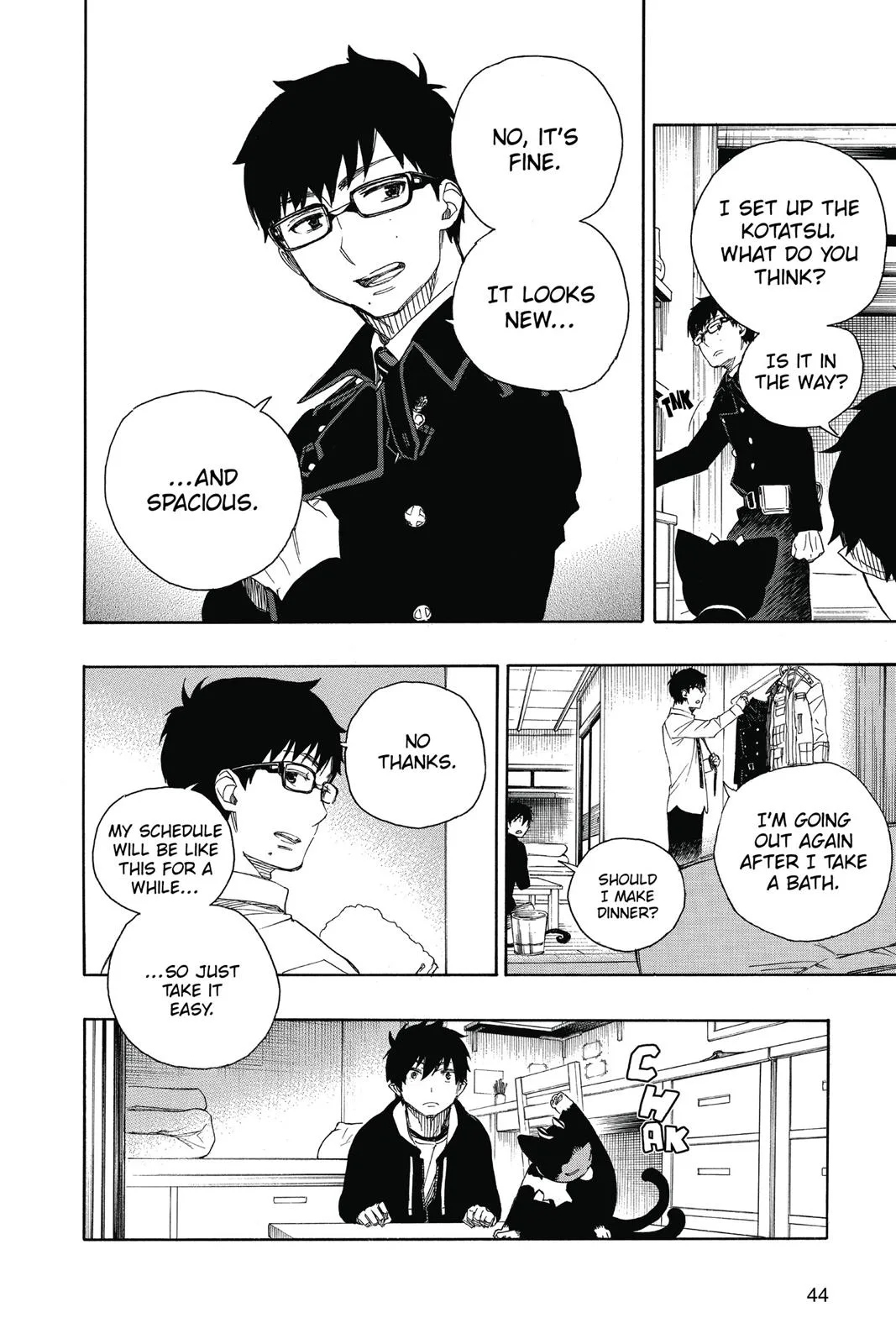 Blue Exorcist, chapter 69, page 2