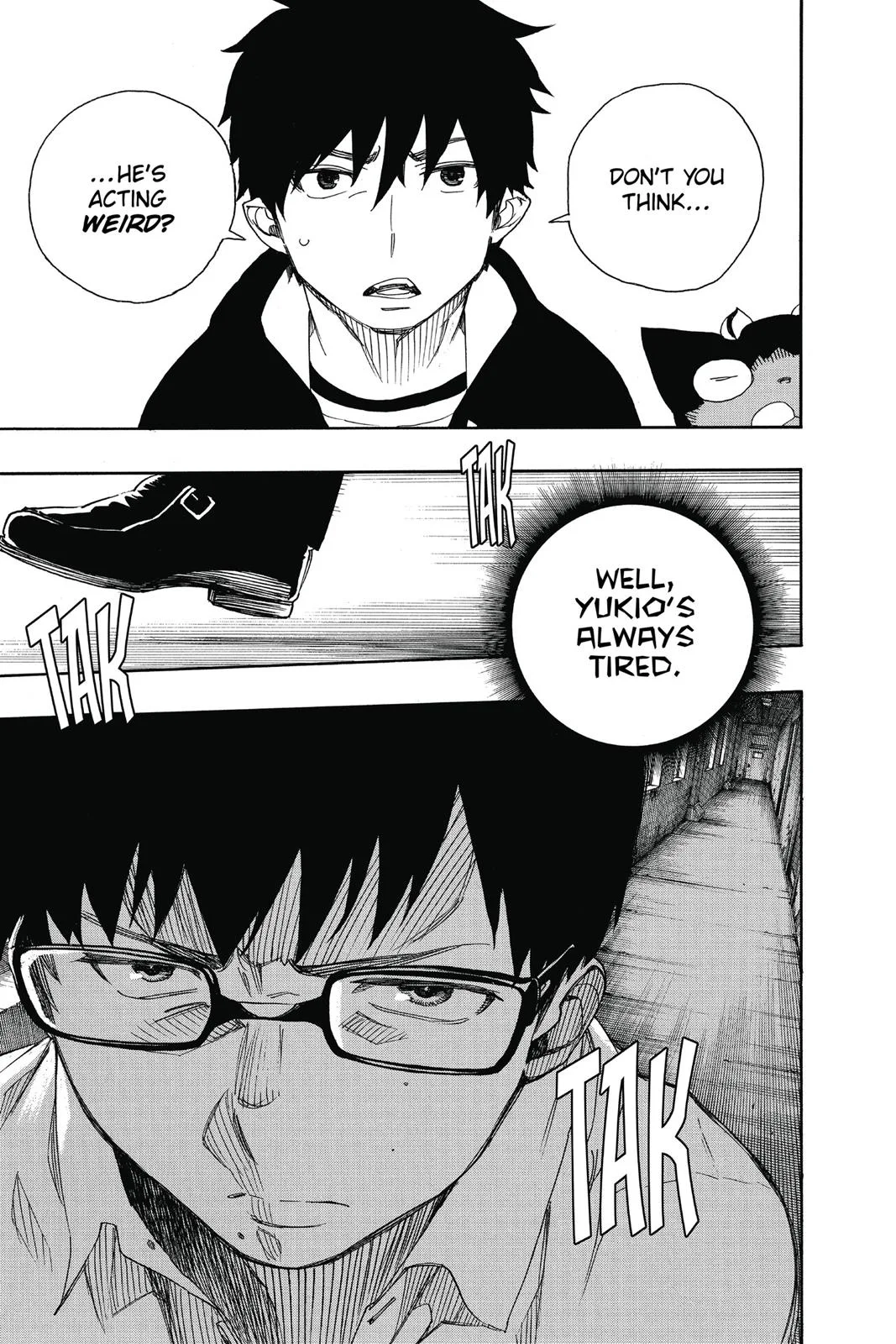 Blue Exorcist, chapter 69, page 3