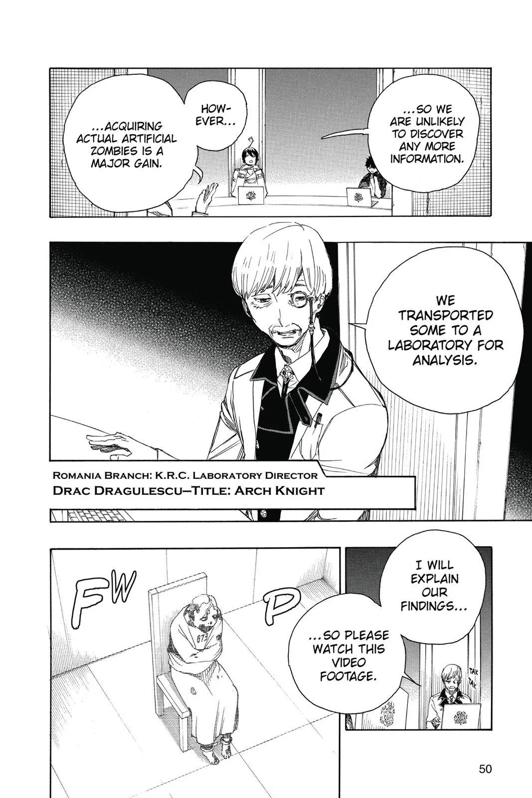 Blue Exorcist, chapter 69, page 8