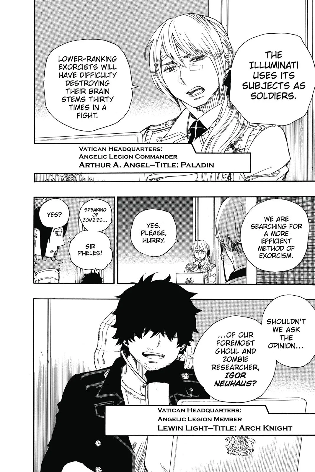 Blue Exorcist, chapter 69, page 10