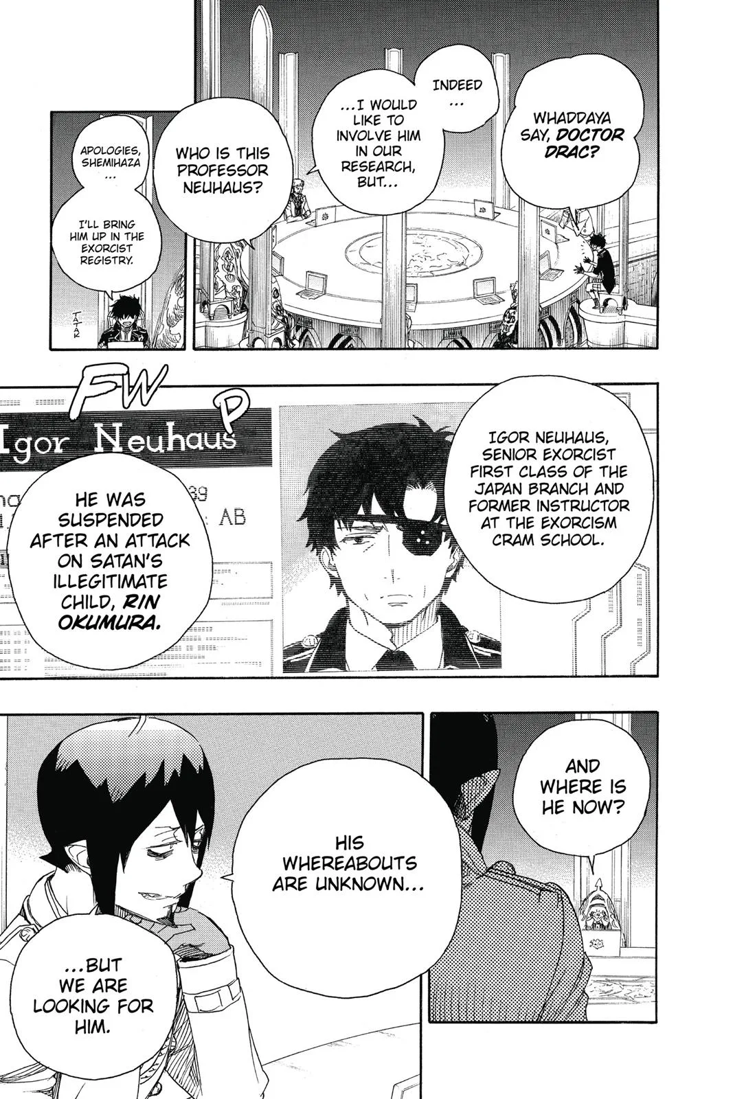 Blue Exorcist, chapter 69, page 11