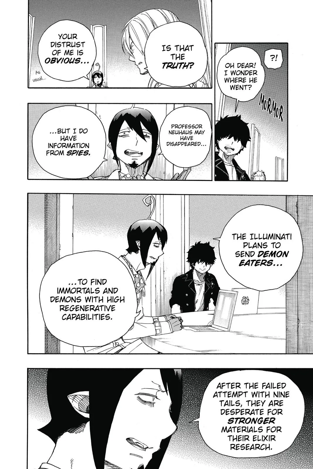 Blue Exorcist, chapter 69, page 12