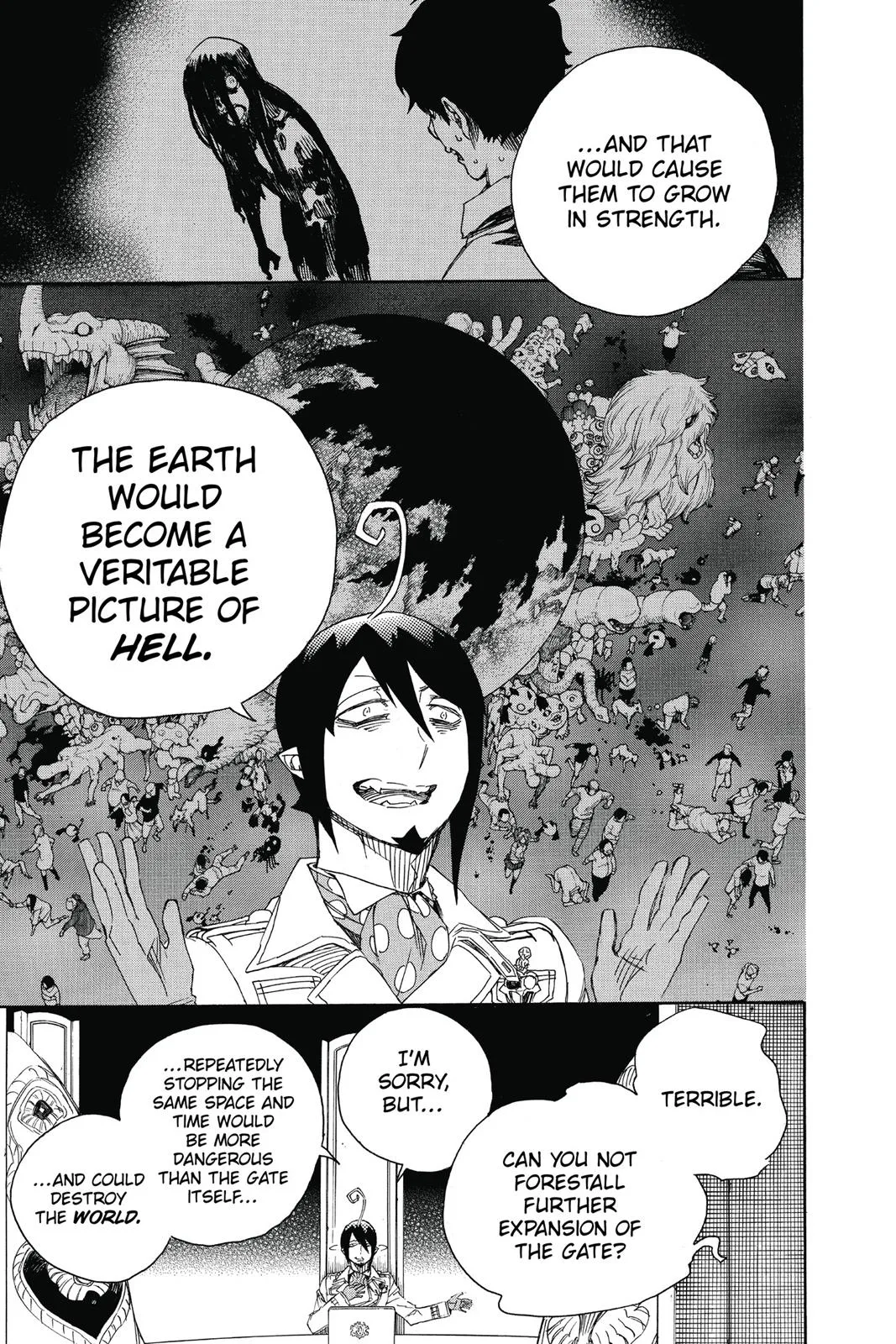 Blue Exorcist, chapter 69, page 17