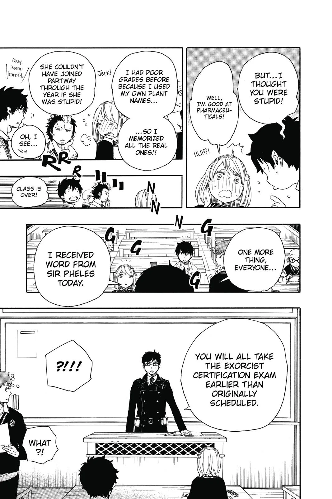 Blue Exorcist, chapter 69, page 25