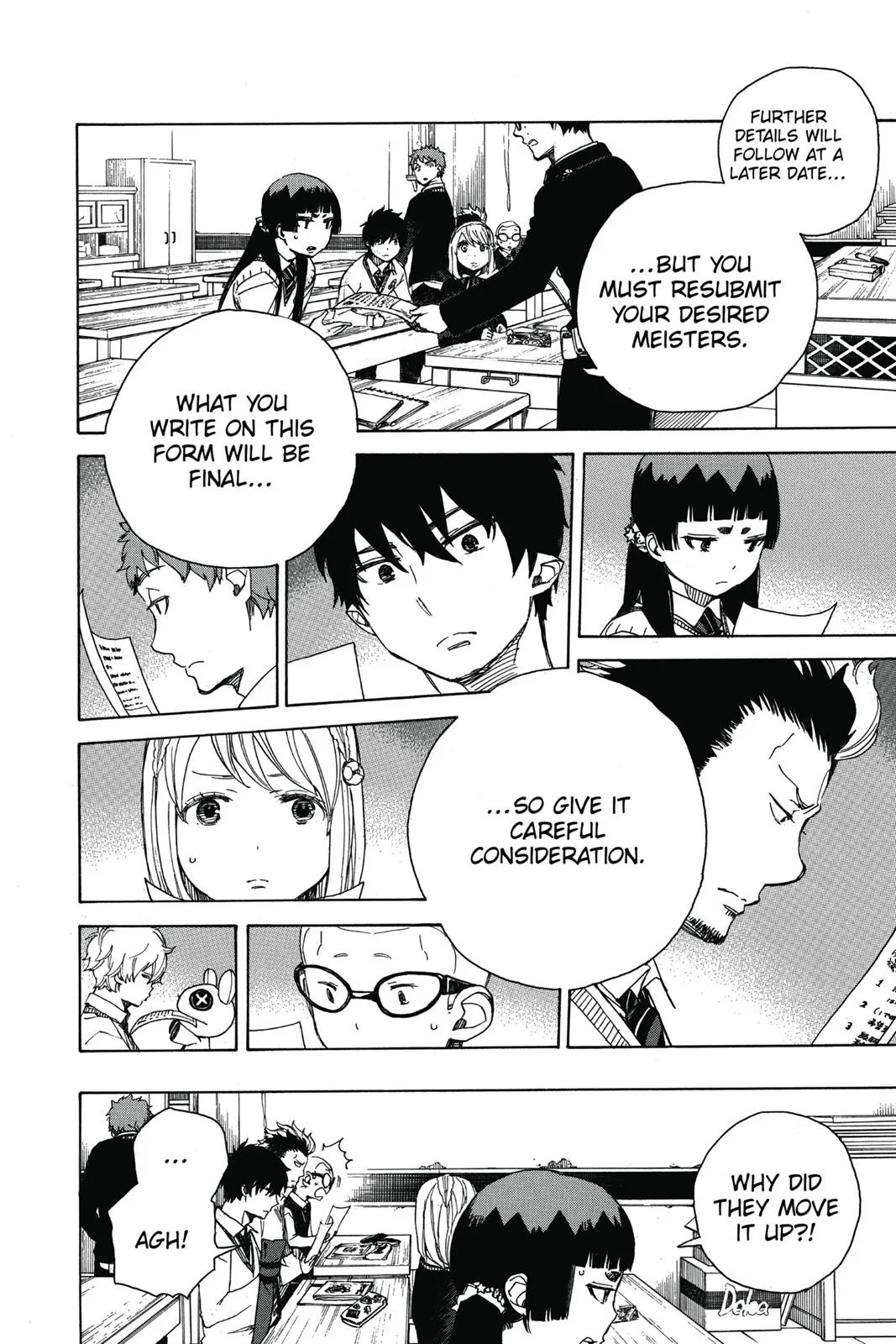 Blue Exorcist, chapter 69, page 26