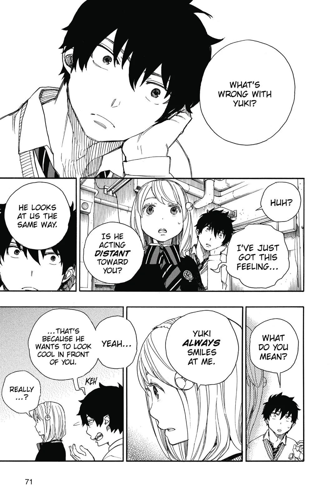 Blue Exorcist, chapter 69, page 29