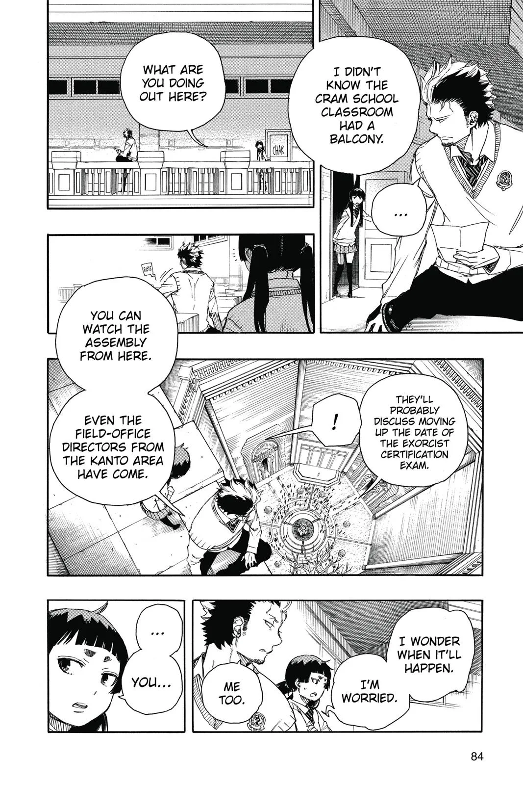 Blue Exorcist, chapter 70, page 6