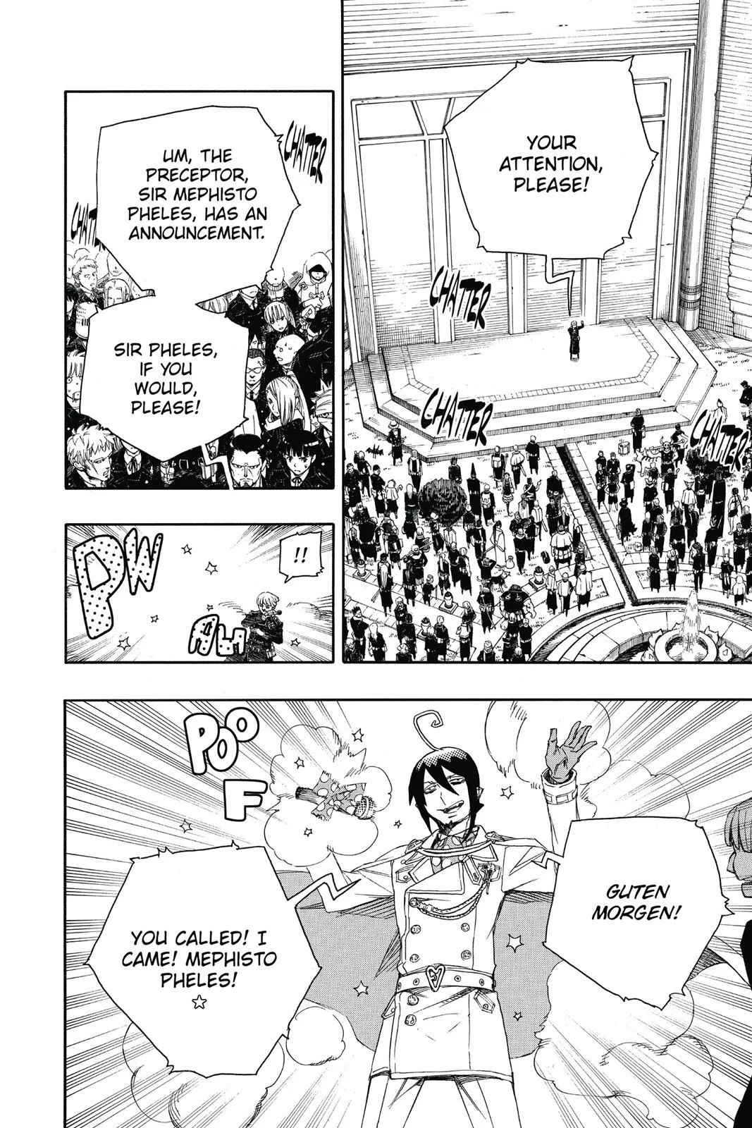 Blue Exorcist, chapter 70, page 10