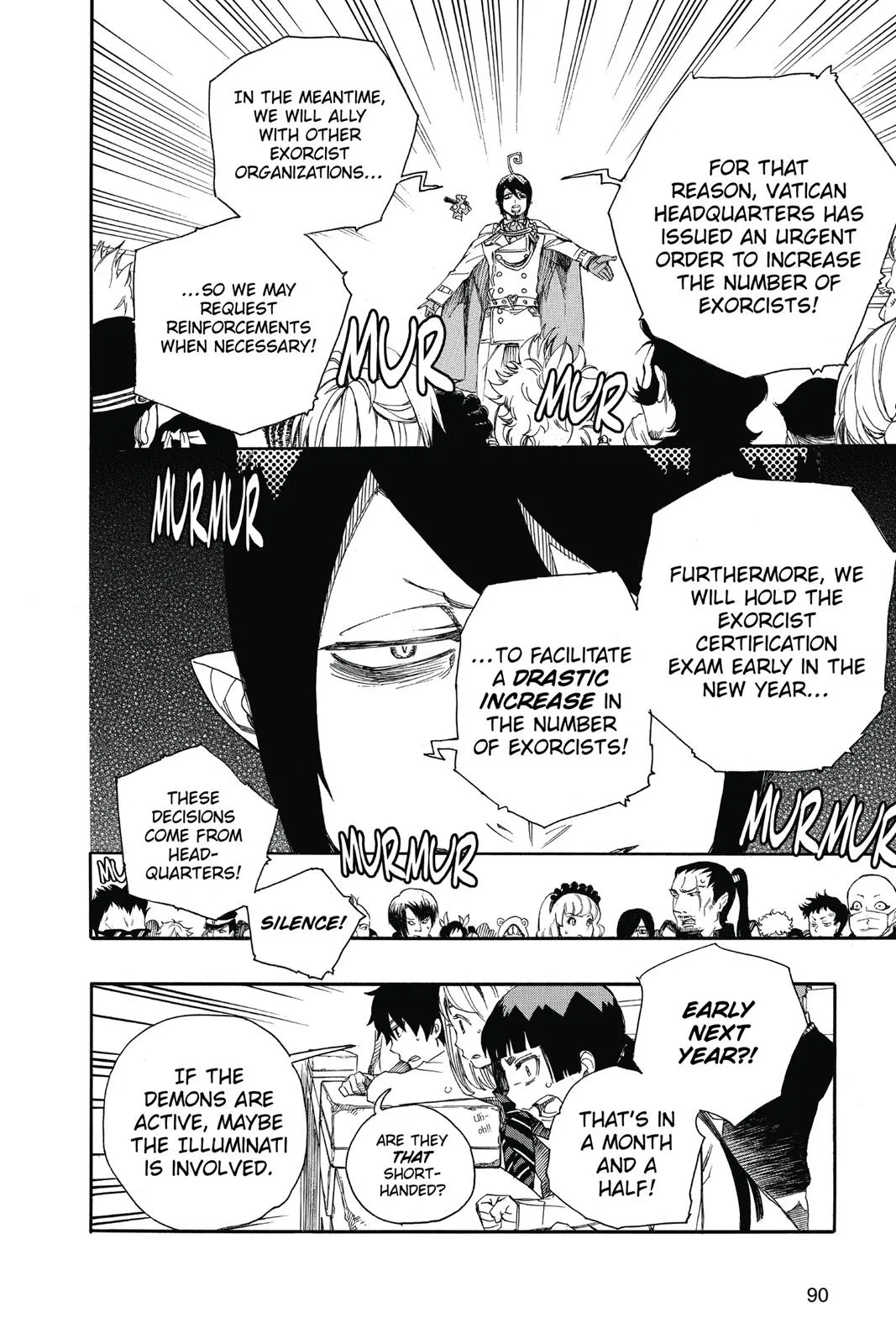Blue Exorcist, chapter 70, page 12