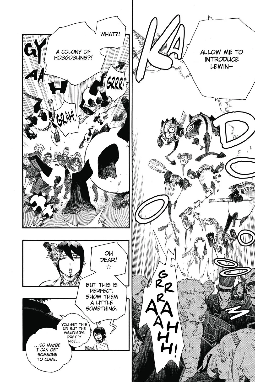 Blue Exorcist, chapter 70, page 14